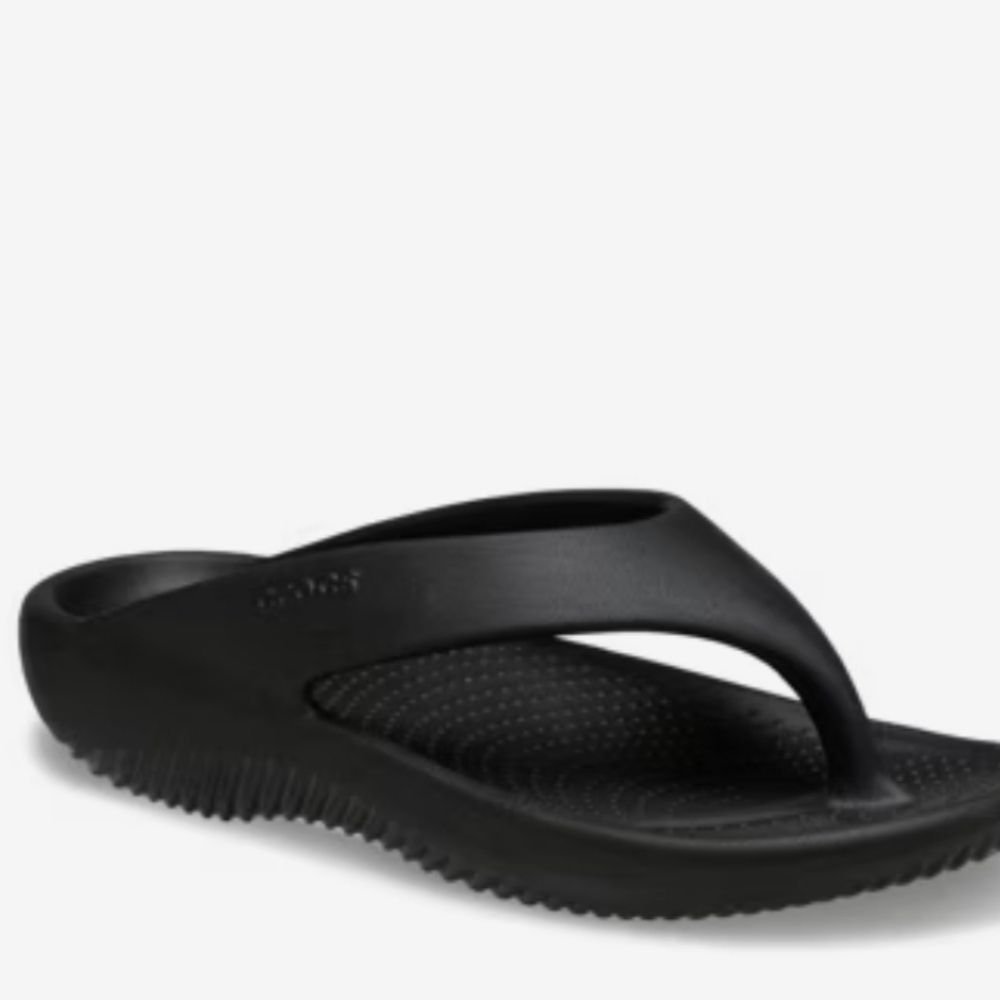 CROCS Mellow Recovery Flip-Flop Sandal- Black - Picture 2 of 11